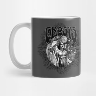 GNOSIS - art nouveau psychedelic esoteric occult spiritual design Mug